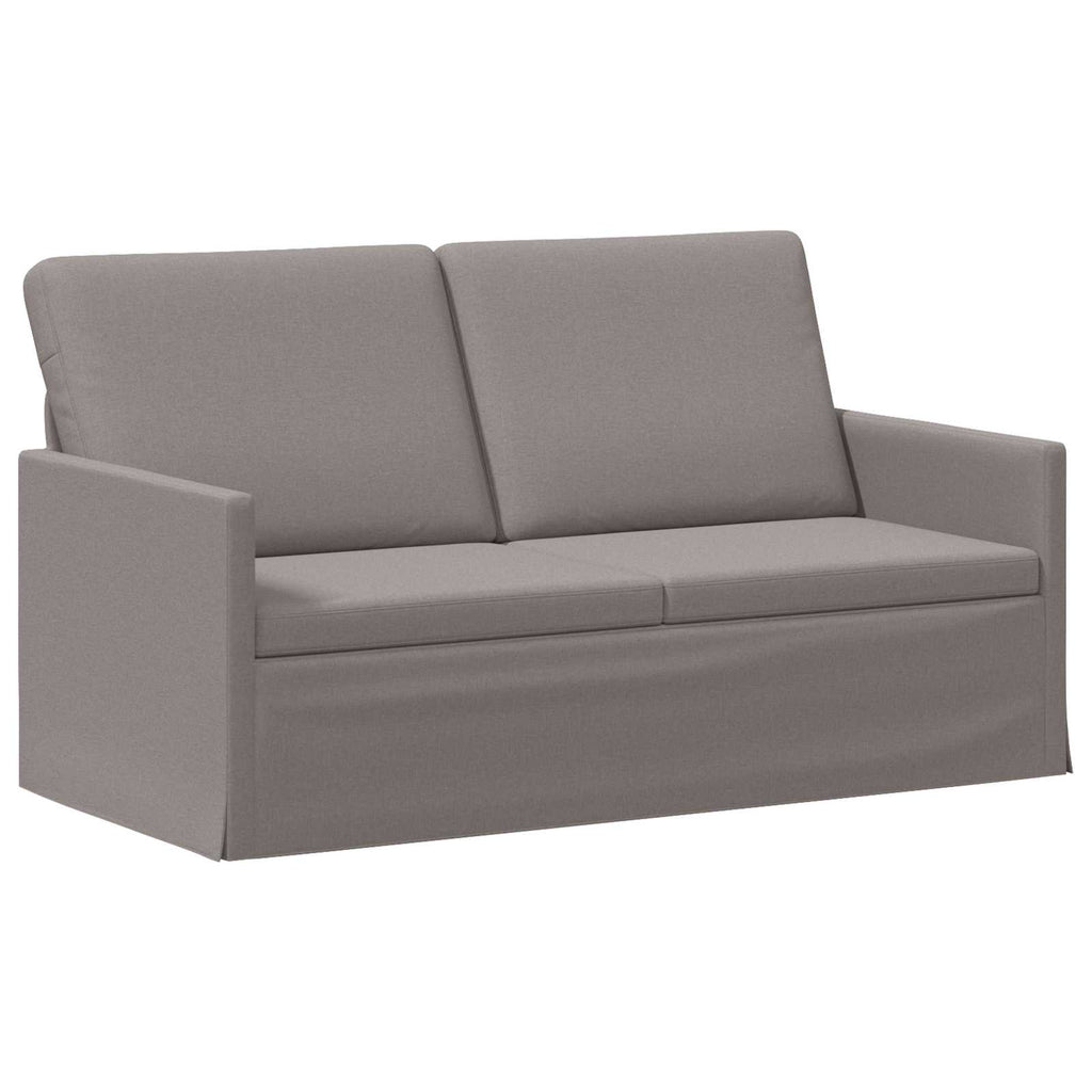 vidaXL Zestaw Sof 2 pcs Ciemnoszary tkanina