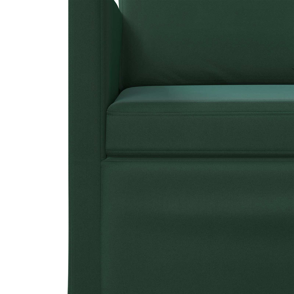 vidaXL Zestaw Sof 2 pcs Ciemnozielony Welur