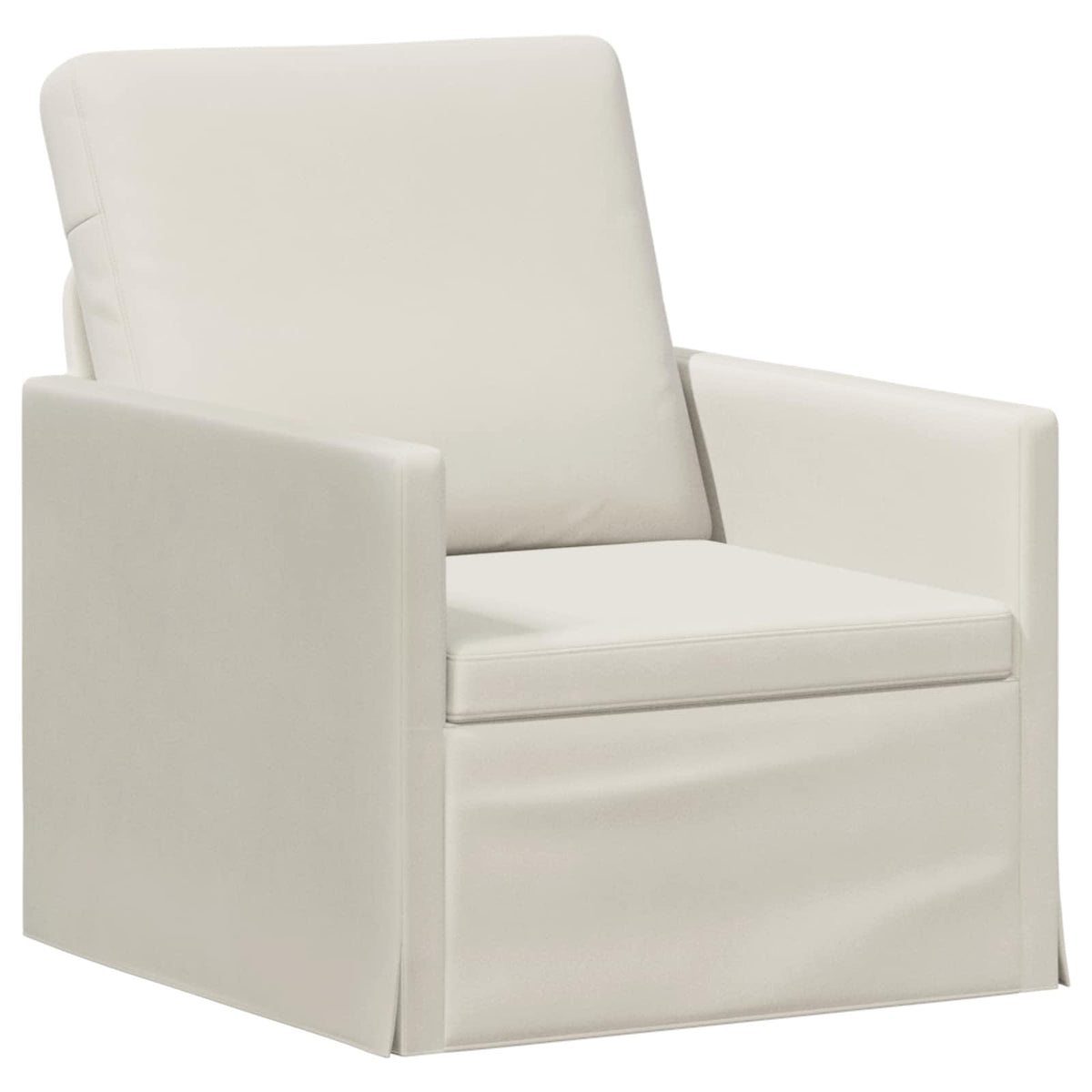 vidaXL Zestaw Sof 2 pcs kremowy Welur