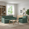 vidaXL Zestaw Sof 2 pcs Zielony morski Welur