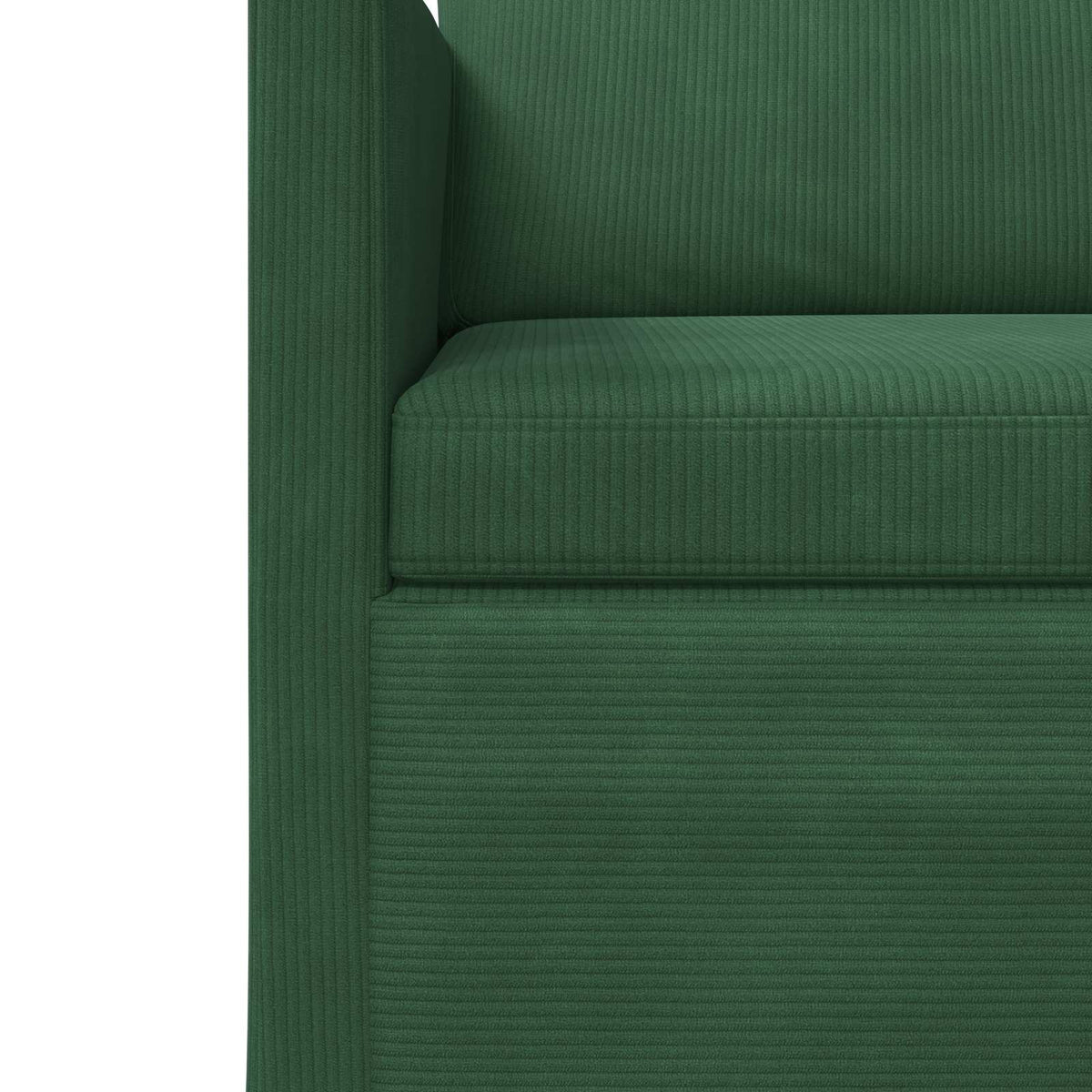vidaXL Zestaw Sof 2 pcs Zielony dżungli Tkanina sztruksowa