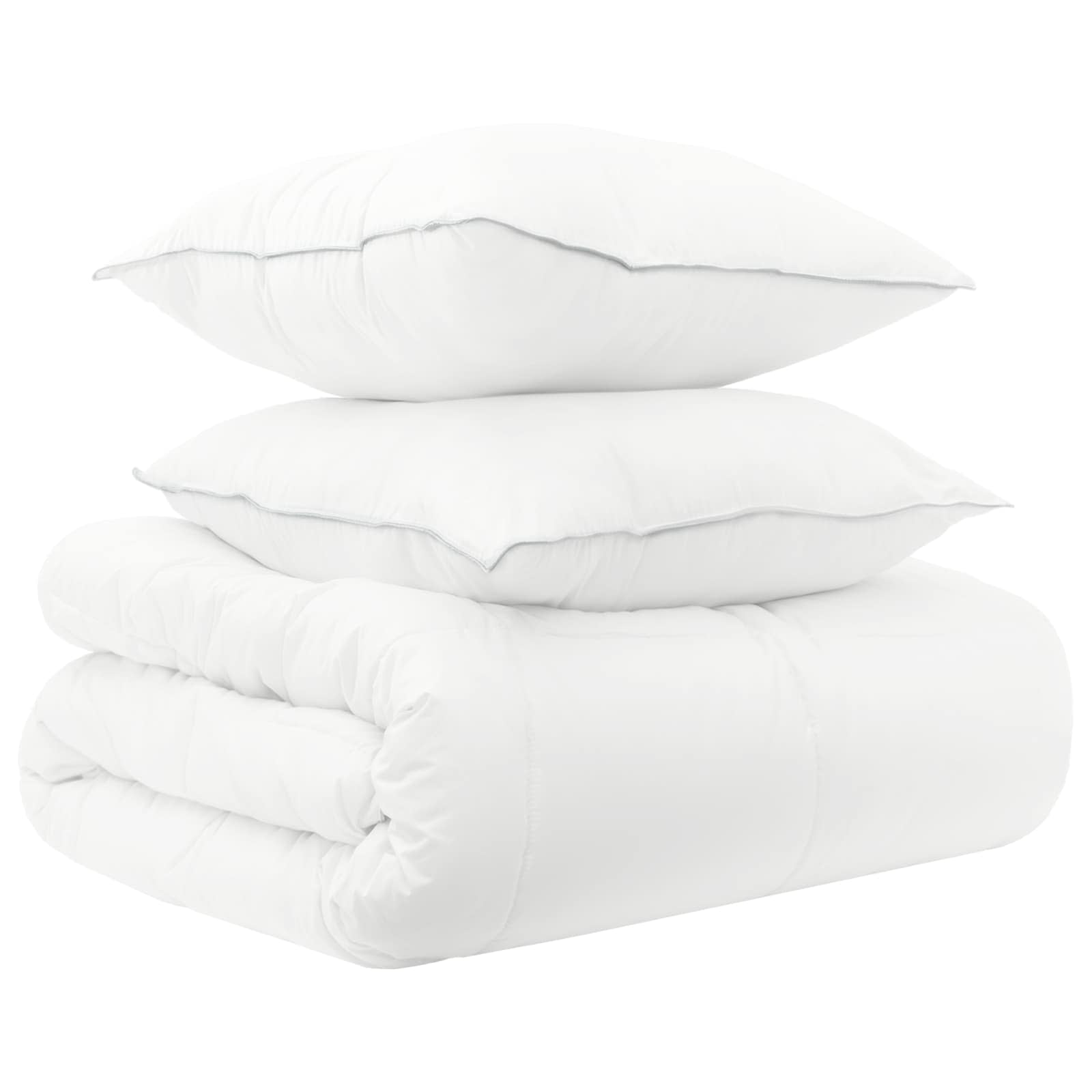 vidaXL Zestaw kołder 3 szt. 260 x 220 cm Na wszystkie sezony Bambus