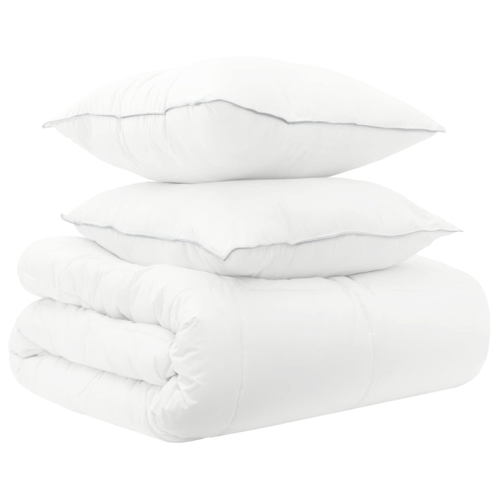 vidaXL Zestaw kołder 3 szt. 260 x 240 cm Na wszystkie sezony Bambus