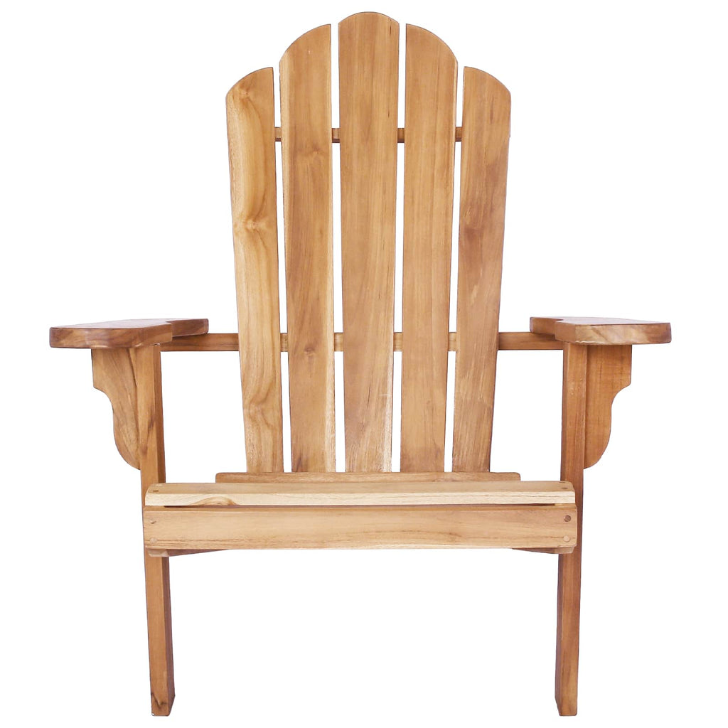 vidaXL Ogród Adirondack Chair naturalny Lite drewno teakowe
