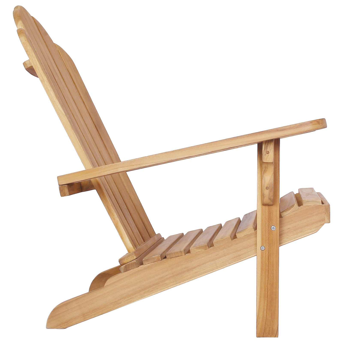 vidaXL Ogród Adirondack Chair naturalny Lite drewno teakowe