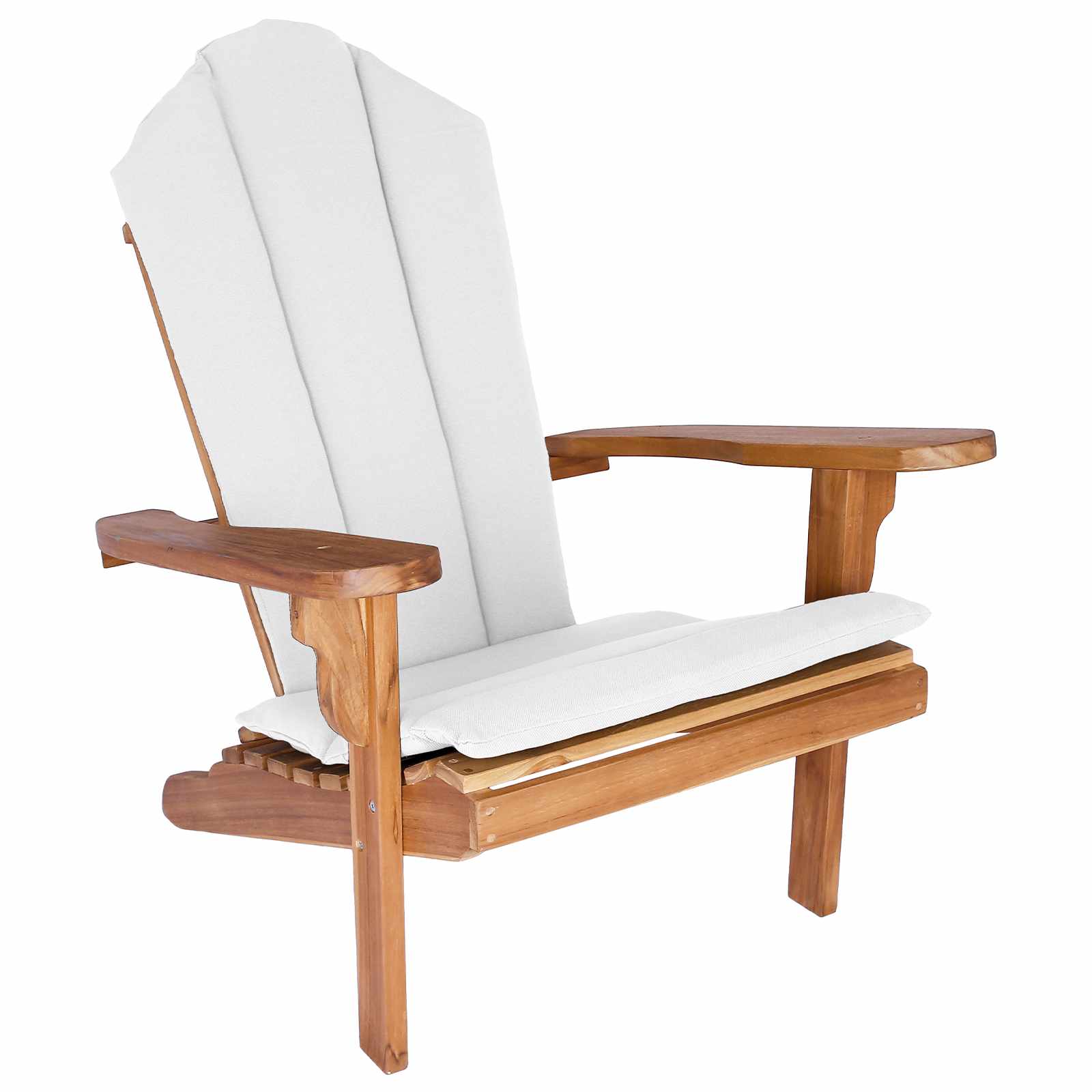 vidaXL Ogród Adirondack Chair naturalny Lite drewno teakowe