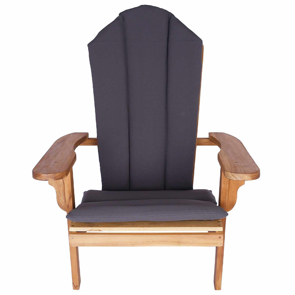 vidaXL Ogród Adirondack Chair naturalny Lite drewno teakowe