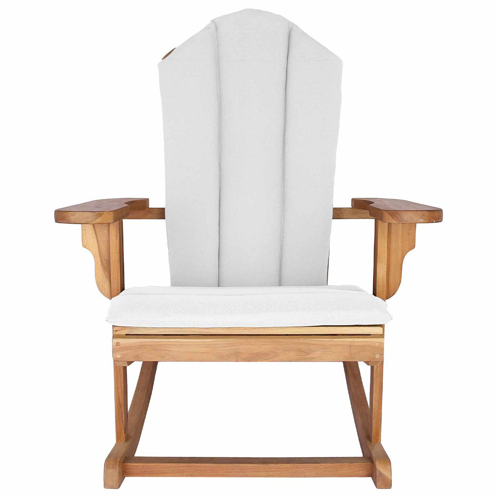 vidaXL Krzesło bujane Adirondack do ogrodu naturalny