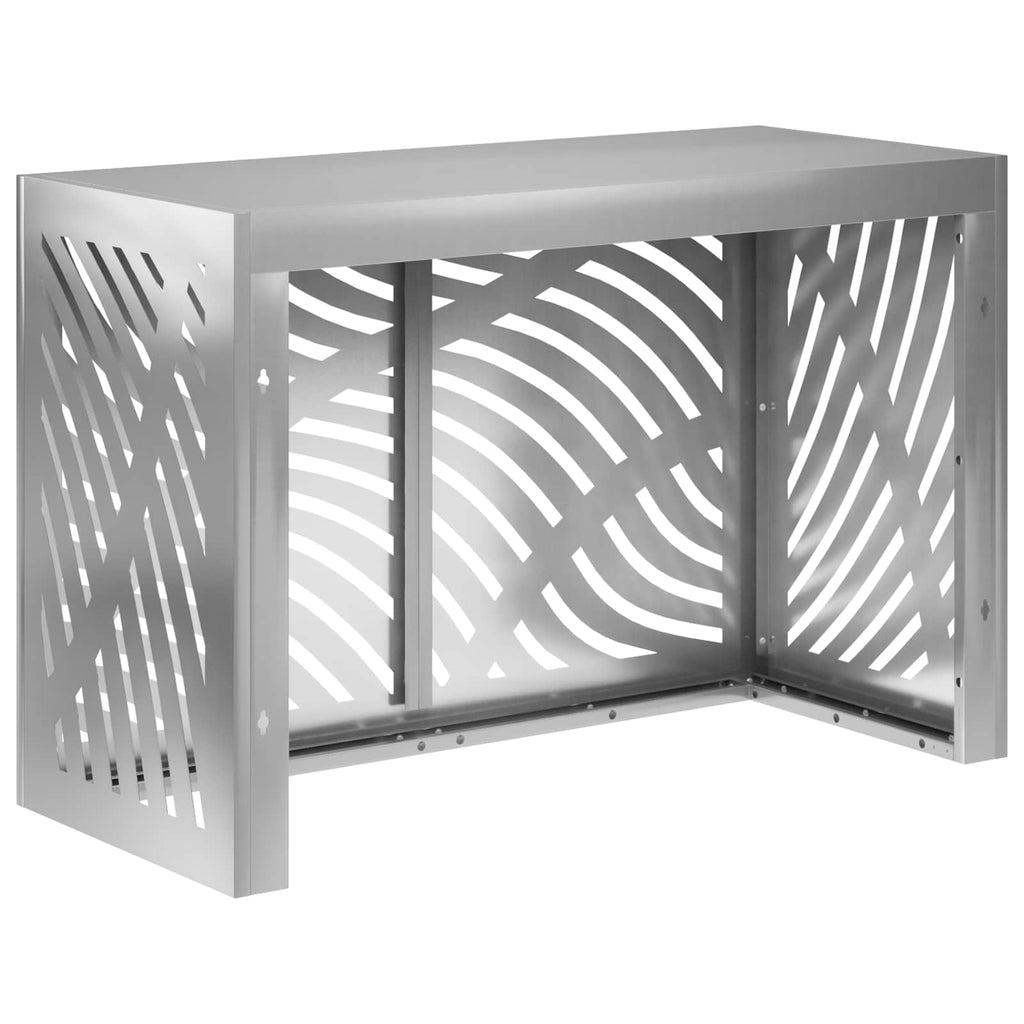 vidaXL Pokrywa do klimatyzatora srebrny 90 x 40 x 60 cm