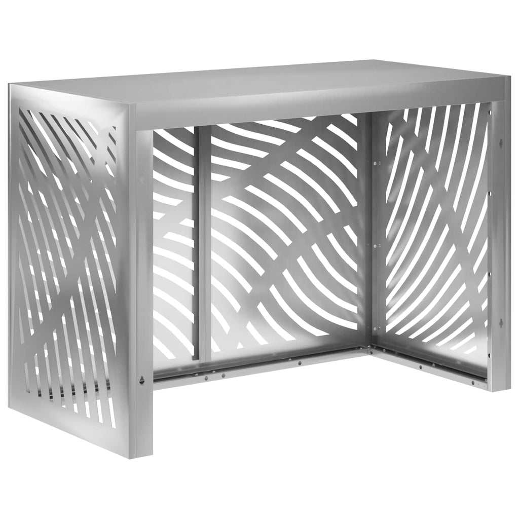 vidaXL Pokrywa do klimatyzatora srebrny 100 x 50 x 70 cm