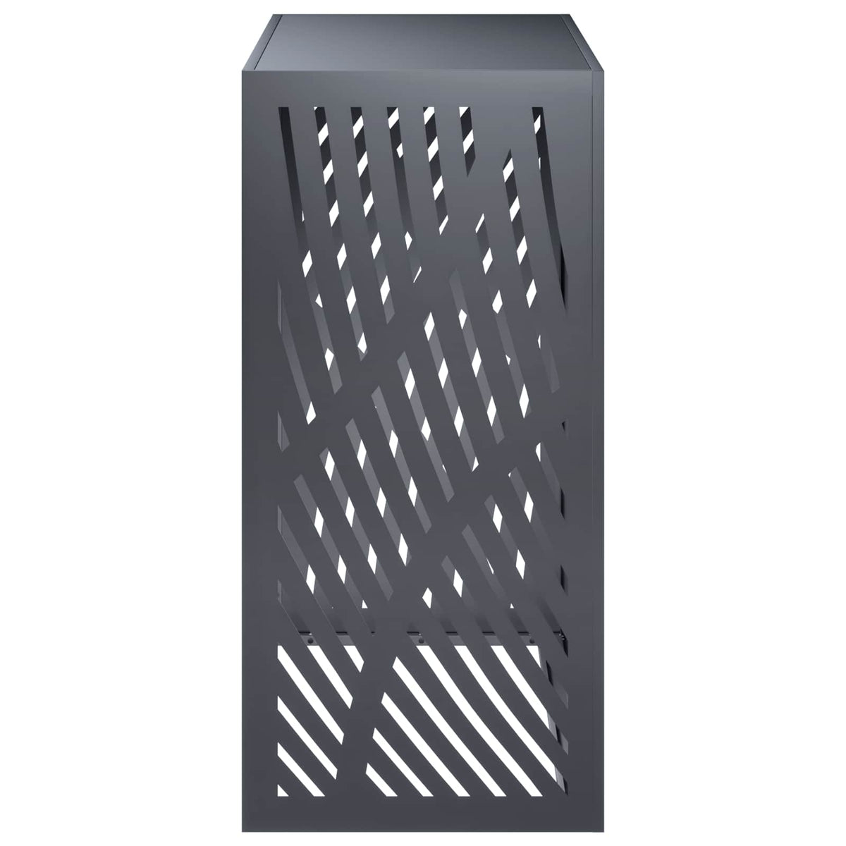vidaXL Pokrywa do klimatyzatora antracytowy 110 x 50 x 105 cm Stal
