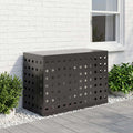 vidaXL Pokrywa do klimatyzatora Czarny 90 x 40 x 60 cm Stal