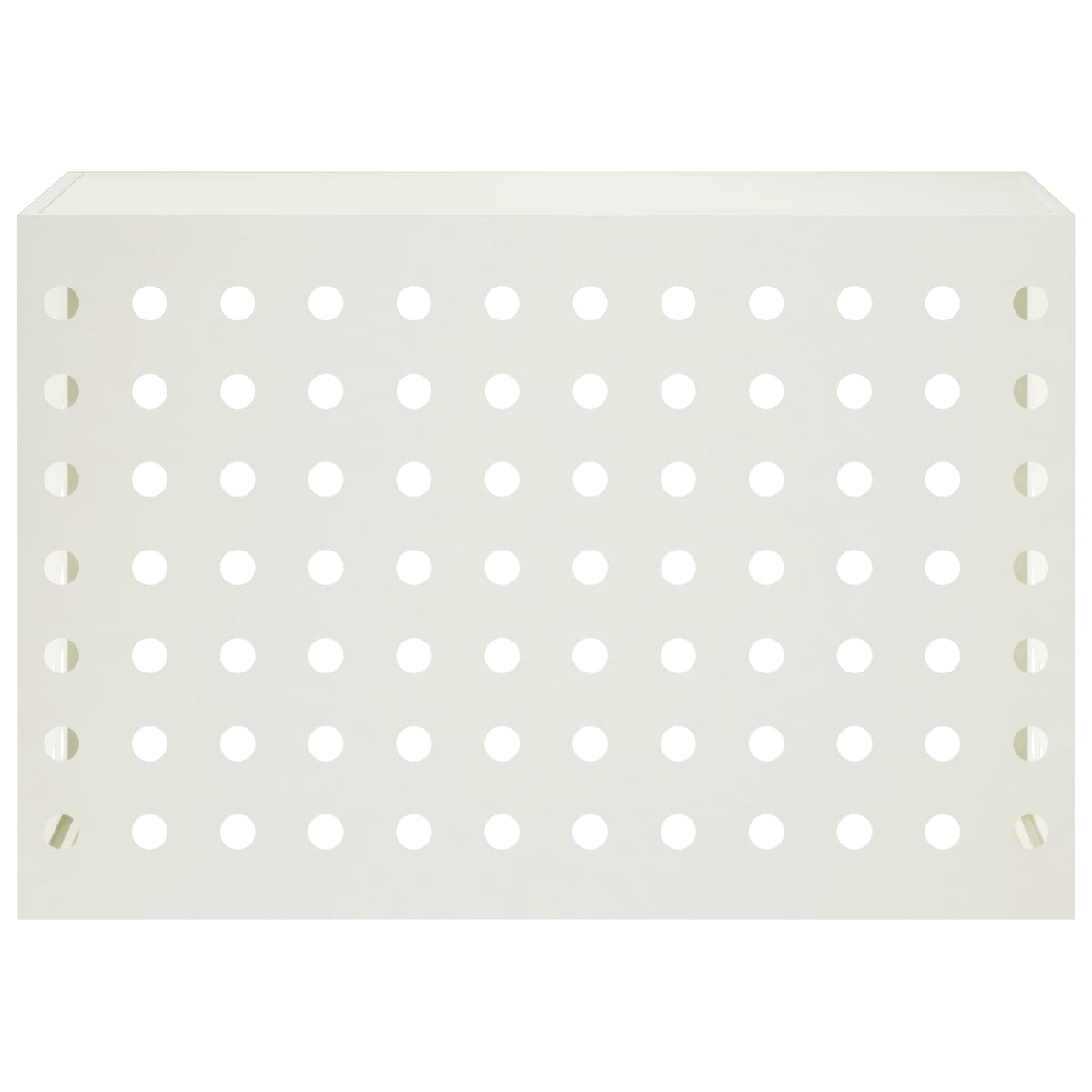 vidaXL Pokrywa do klimatyzatora Biały 90 x 40 x 60 cm Stal