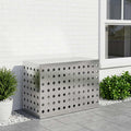 vidaXL Pokrywa do klimatyzatora srebrny 90 x 40 x 60 cm