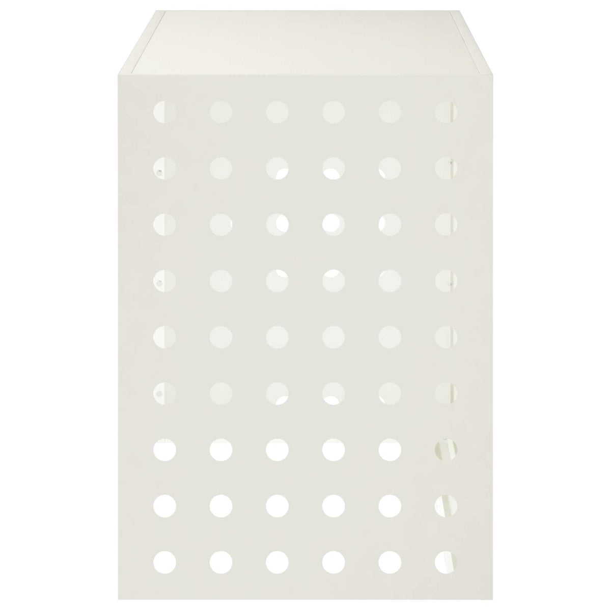 vidaXL Pokrywa do klimatyzatora Biały 100 x 50 x 70 cm Stal