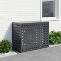 vidaXL Pokrywa do klimatyzatora antracytowy 110 x 50 x 80 cm Stal