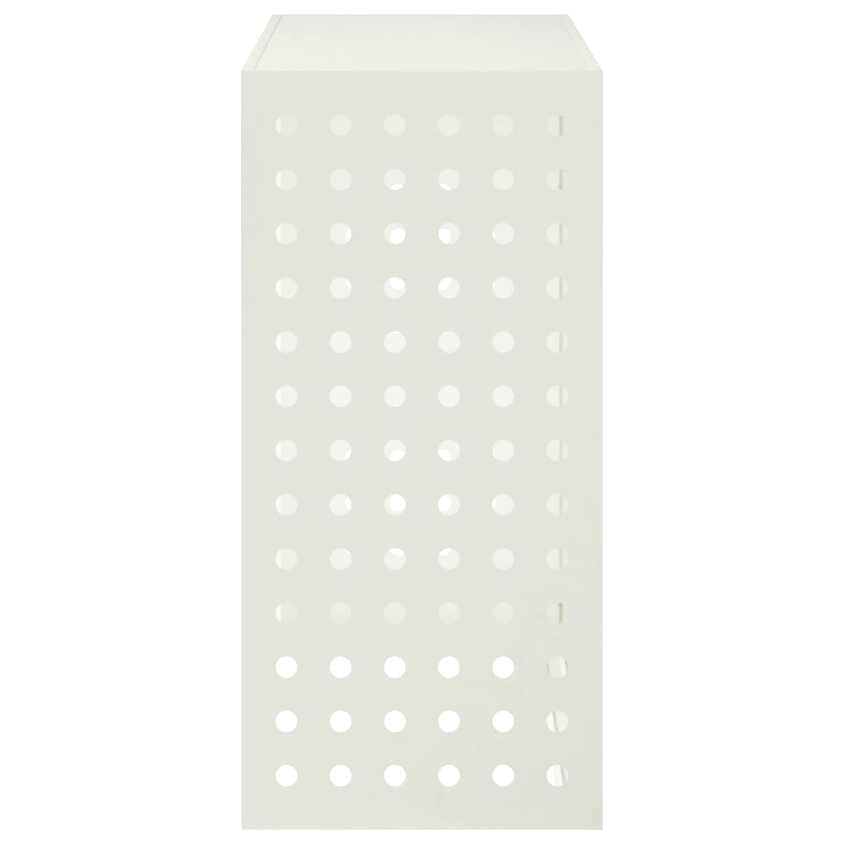 vidaXL Pokrywa do klimatyzatora Biały 110 x 50 x 105 cm Stal