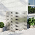 vidaXL Pokrywa do klimatyzatora srebrny 110 x 50 x 105 cm