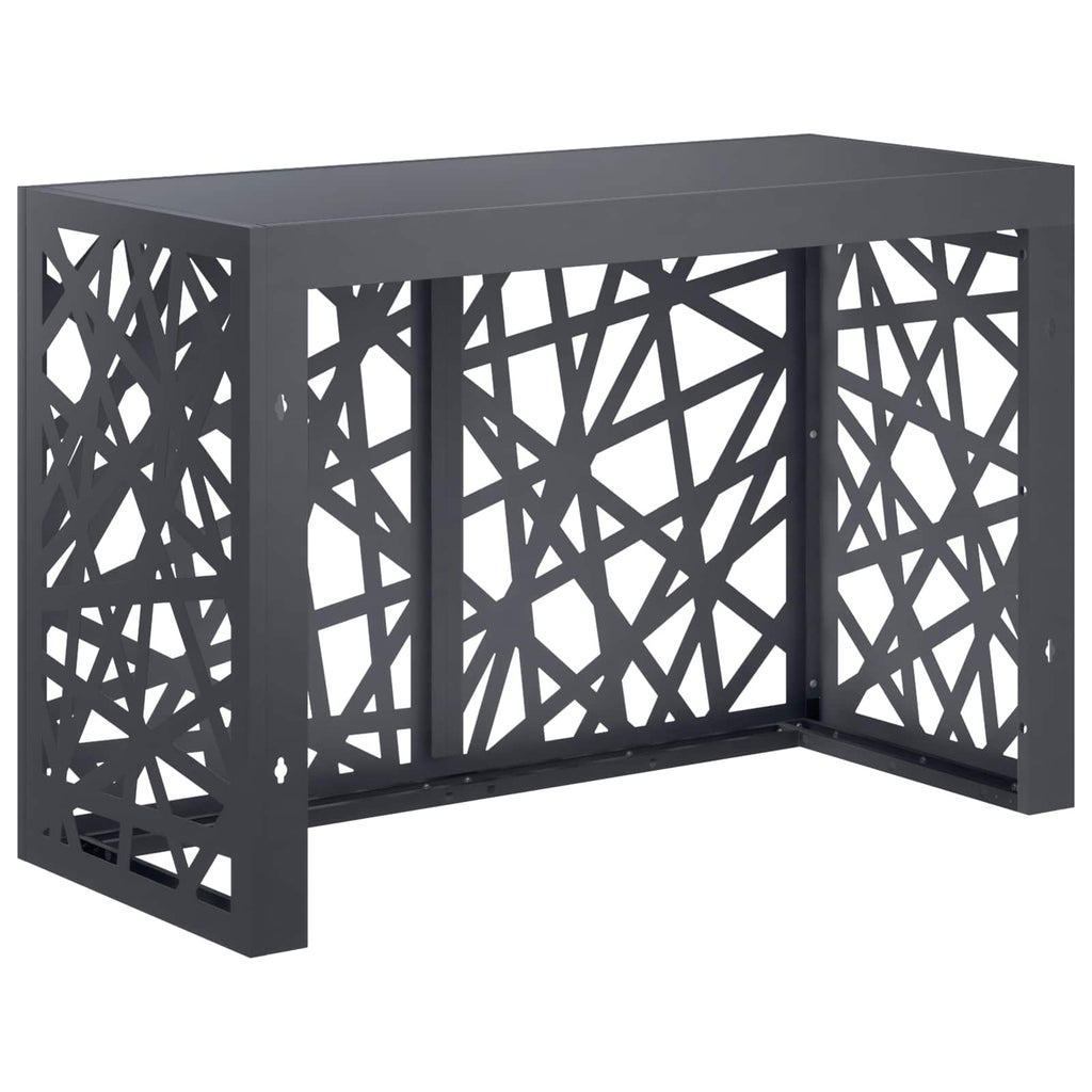 vidaXL Pokrywa do klimatyzatora antracytowy 90 x 40 x 60 cm Stal