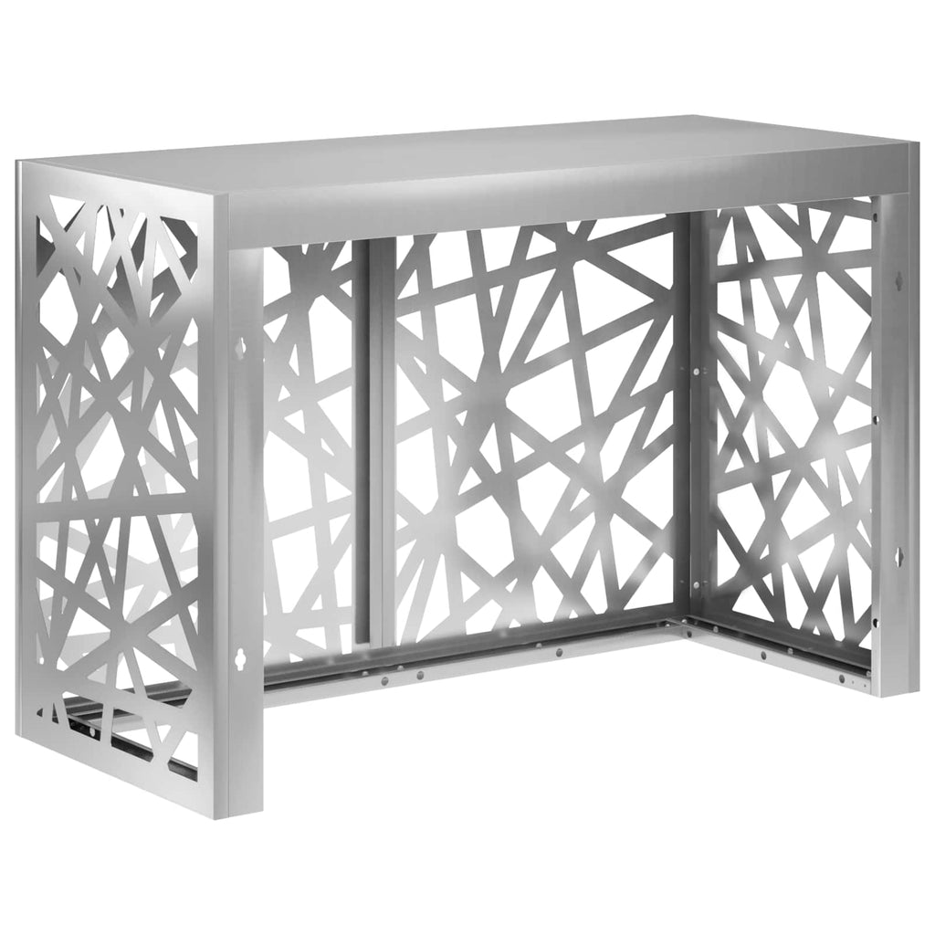 vidaXL Pokrywa do klimatyzatora srebrny 90 x 40 x 60 cm