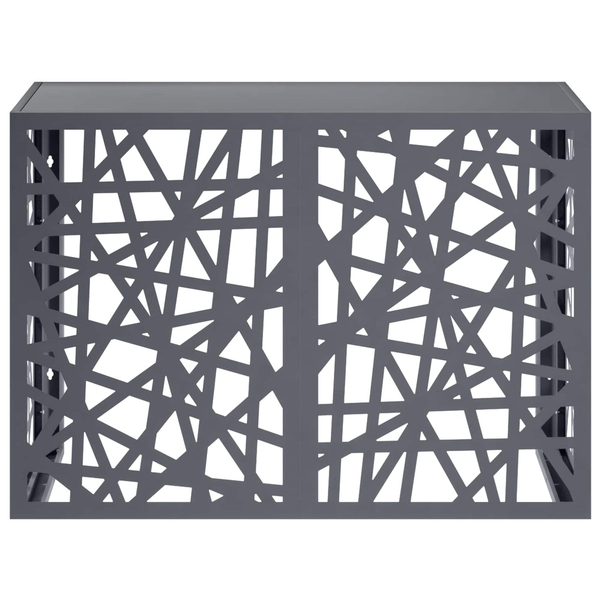 vidaXL Pokrywa do klimatyzatora antracytowy 100 x 50 x 70 cm Stal