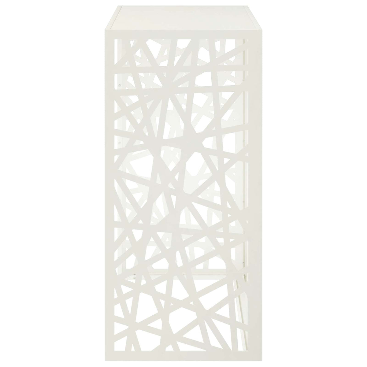 vidaXL Pokrywa do klimatyzatora Biały 110 x 50 x 105 cm Stal