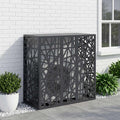 vidaXL Pokrywa do klimatyzatora antracytowy 110 x 50 x 105 cm Stal
