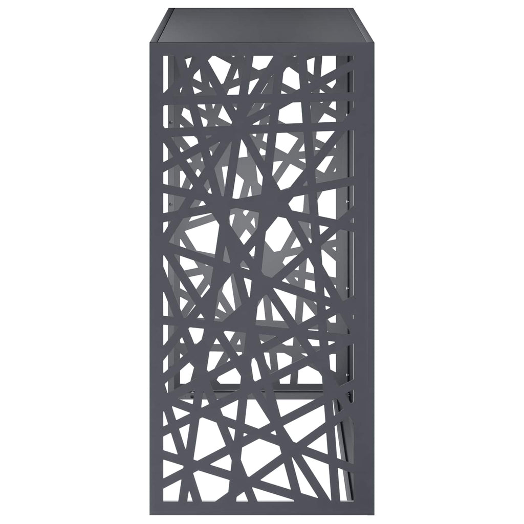 vidaXL Pokrywa do klimatyzatora antracytowy 110 x 50 x 105 cm Stal