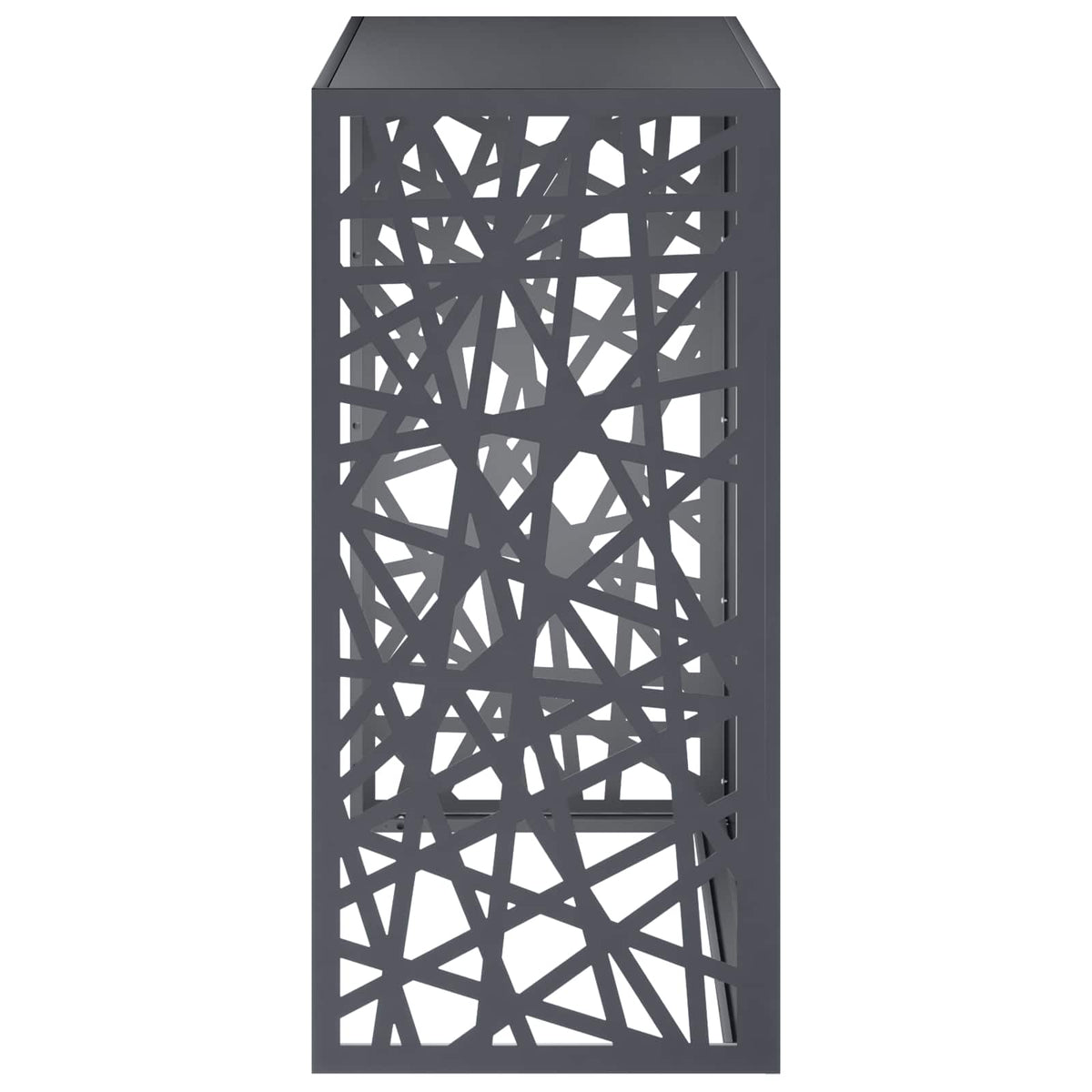 vidaXL Pokrywa do klimatyzatora antracytowy 110 x 50 x 105 cm Stal