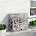 vidaXL Pokrywa do klimatyzatora srebrny 110 x 50 x 105 cm