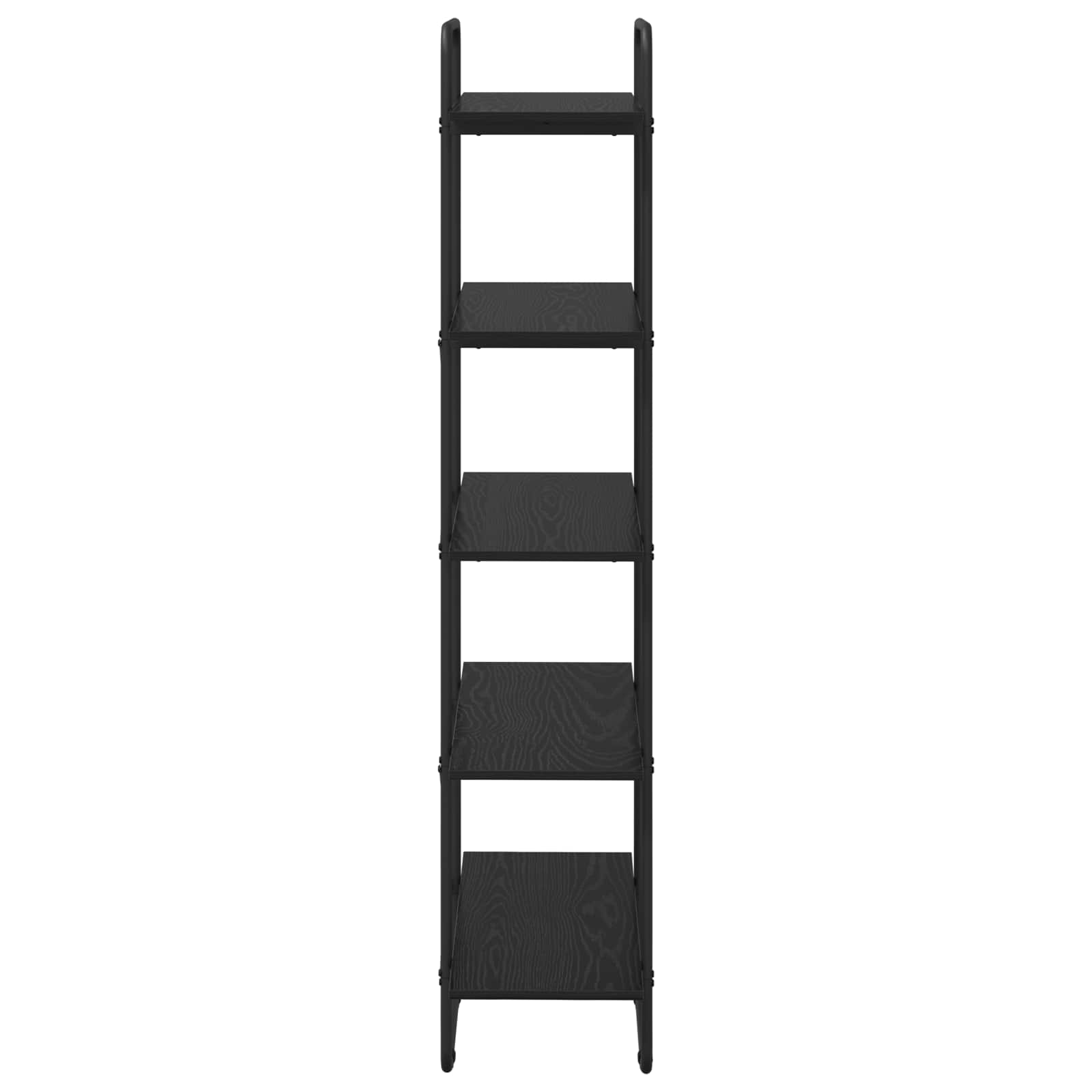 vidaXL Regał na książki 5 poziomów 80 x 35 x 175,5 cm PB Czarny dąb