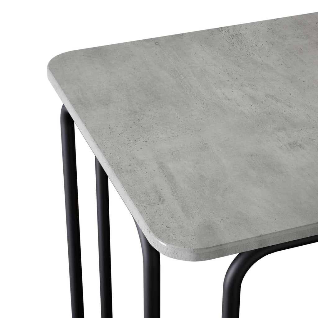 vidaXL Stół jadalny 100 x 50 x 75 cm Drewno inżynieryjne Prostokątny