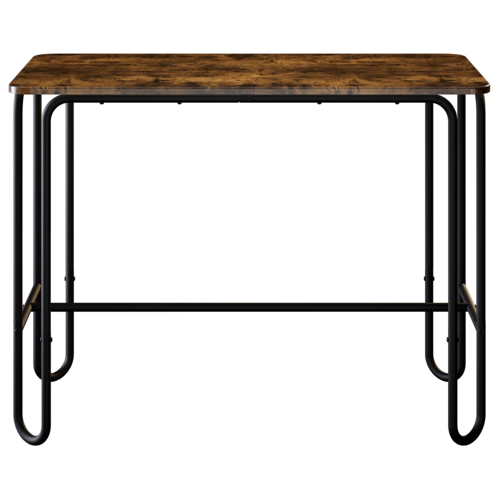 vidaXL Stół jadalny 100 x 50 x 75 cm Drewno inżynieryjne Dąb wędzony