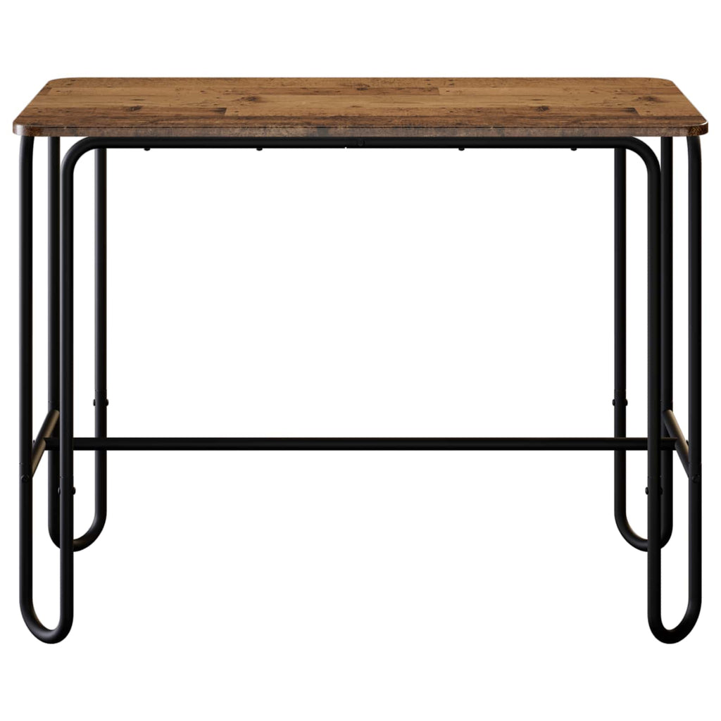 vidaXL Stół jadalny 100 x 50 x 75 cm Drewno inżynieryjne Stare drewno