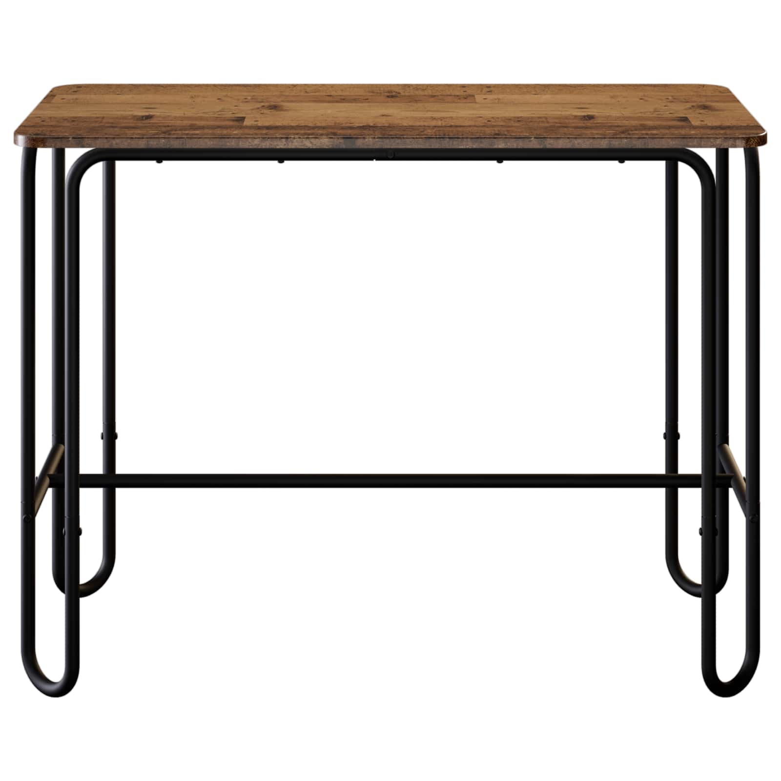 vidaXL Stół jadalny 100 x 50 x 75 cm Drewno inżynieryjne Stare drewno