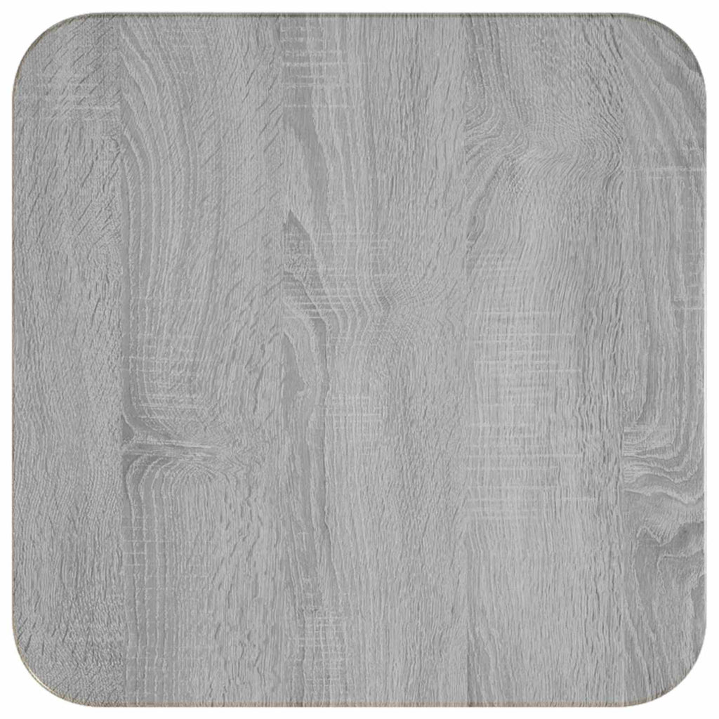 vidaXL Stolik kawowy Szary Sonoma 40 x 40 x 45 cm Drewno inżynieryjne