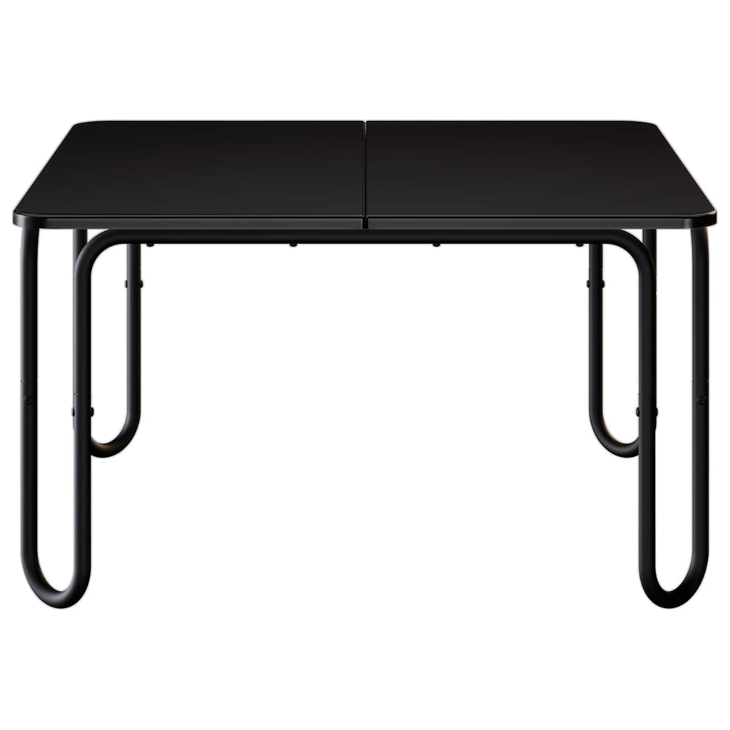 vidaXL Stolik kawowy Czarny 59 x 59 x 45 cm Drewno inżynieryjne