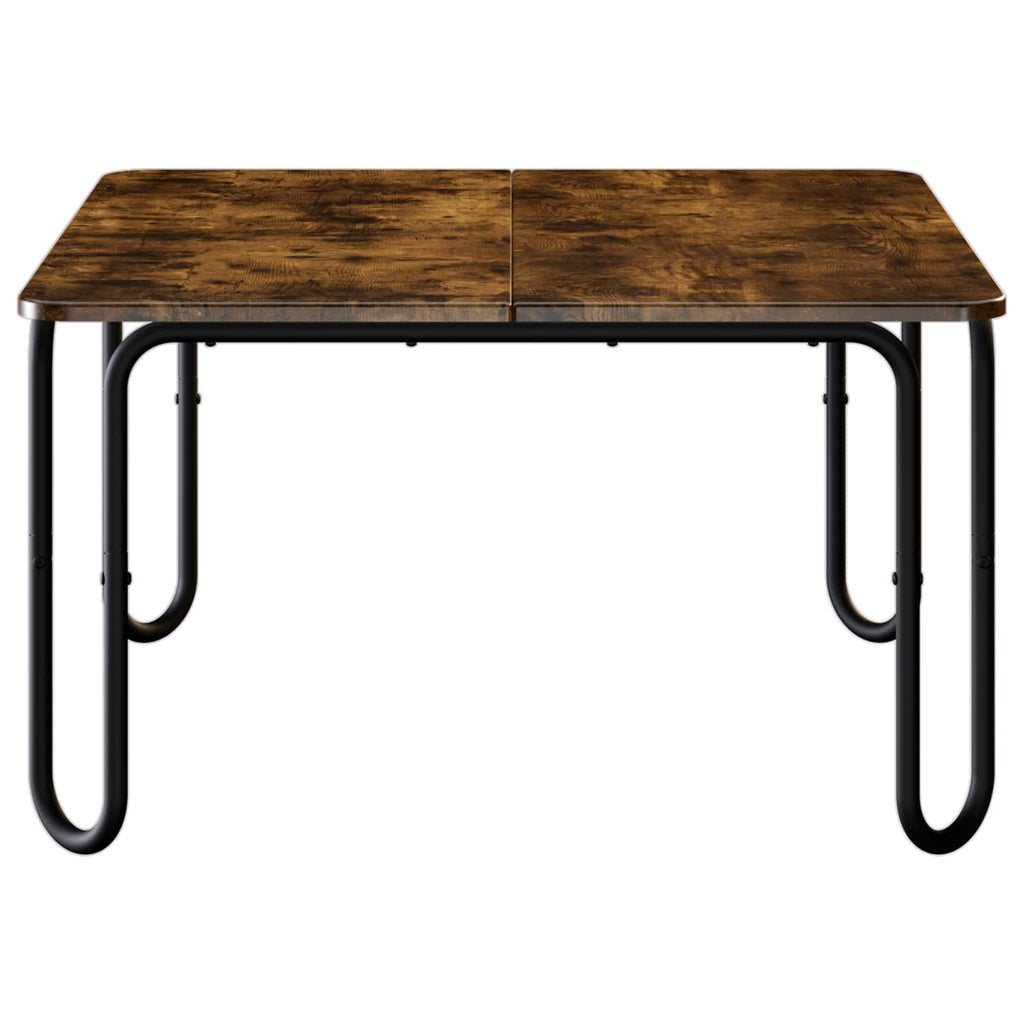 vidaXL Stolik kawowy Dąb wędzony 59 x 59 x 45 cm Drewno inżynieryjne