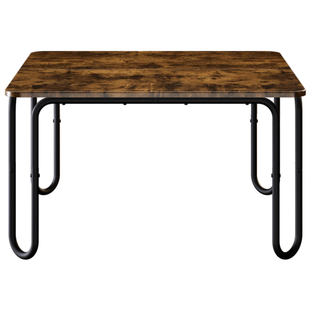 vidaXL Stolik kawowy Dąb wędzony 59 x 59 x 45 cm Drewno inżynieryjne