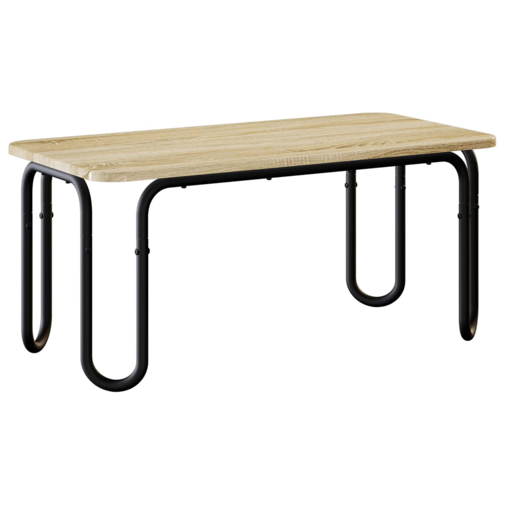 vidaXL Stolik kawowy dąb Sonoma 79,5 x 40 x 36 cm Drewno inżynieryjne