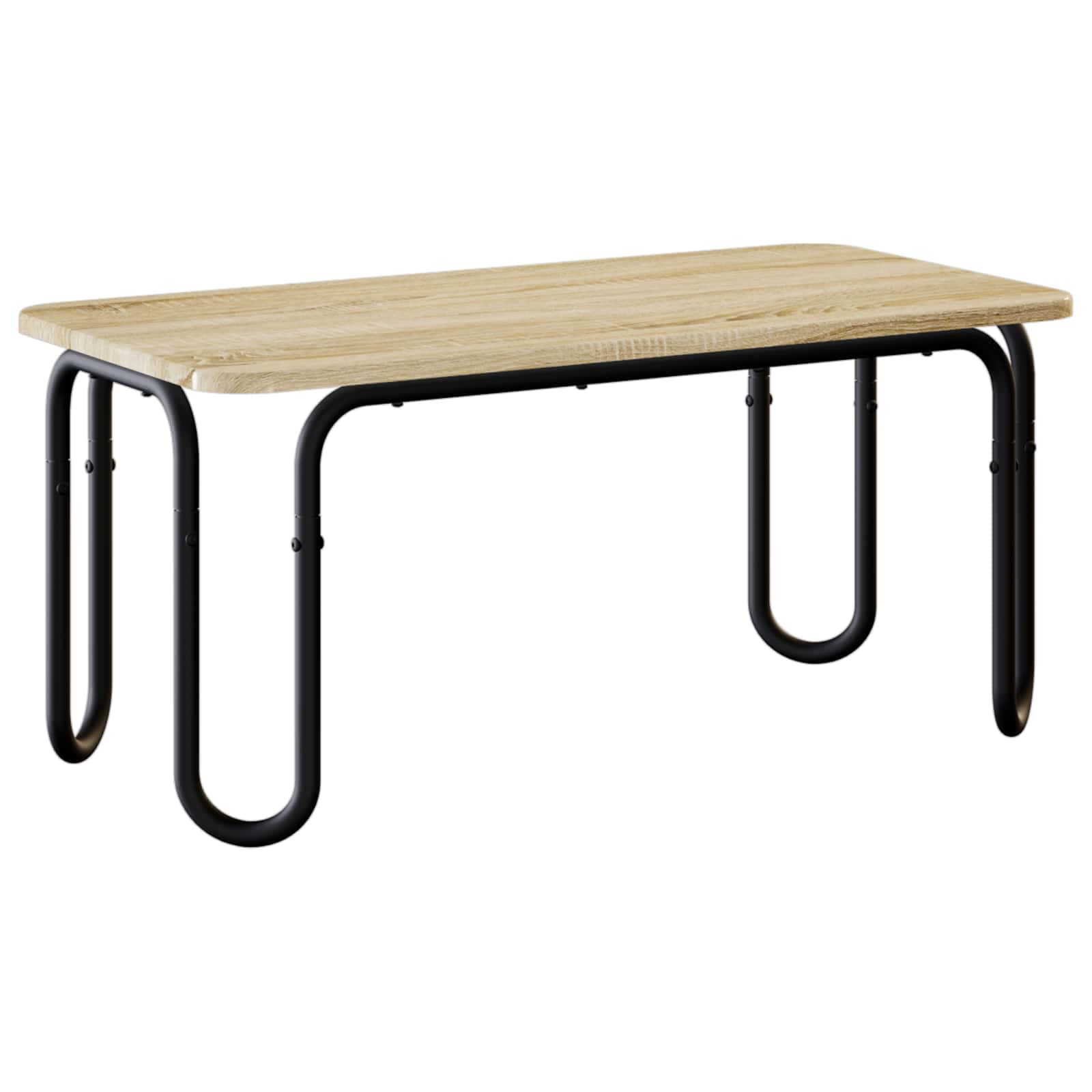 vidaXL Stolik kawowy dąb Sonoma 79,5 x 40 x 36 cm Drewno inżynieryjne