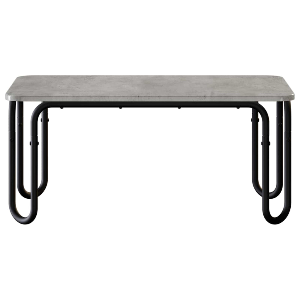 vidaXL Stolik kawowy Betonowy szary 79,5 x 40 x 36 cm