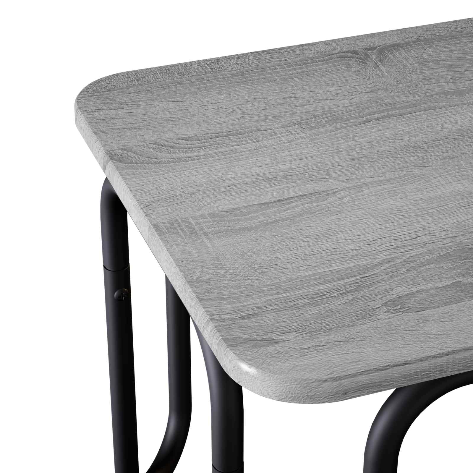 vidaXL Stolik kawowy Szary Sonoma 79,5 x 40 x 36 cm