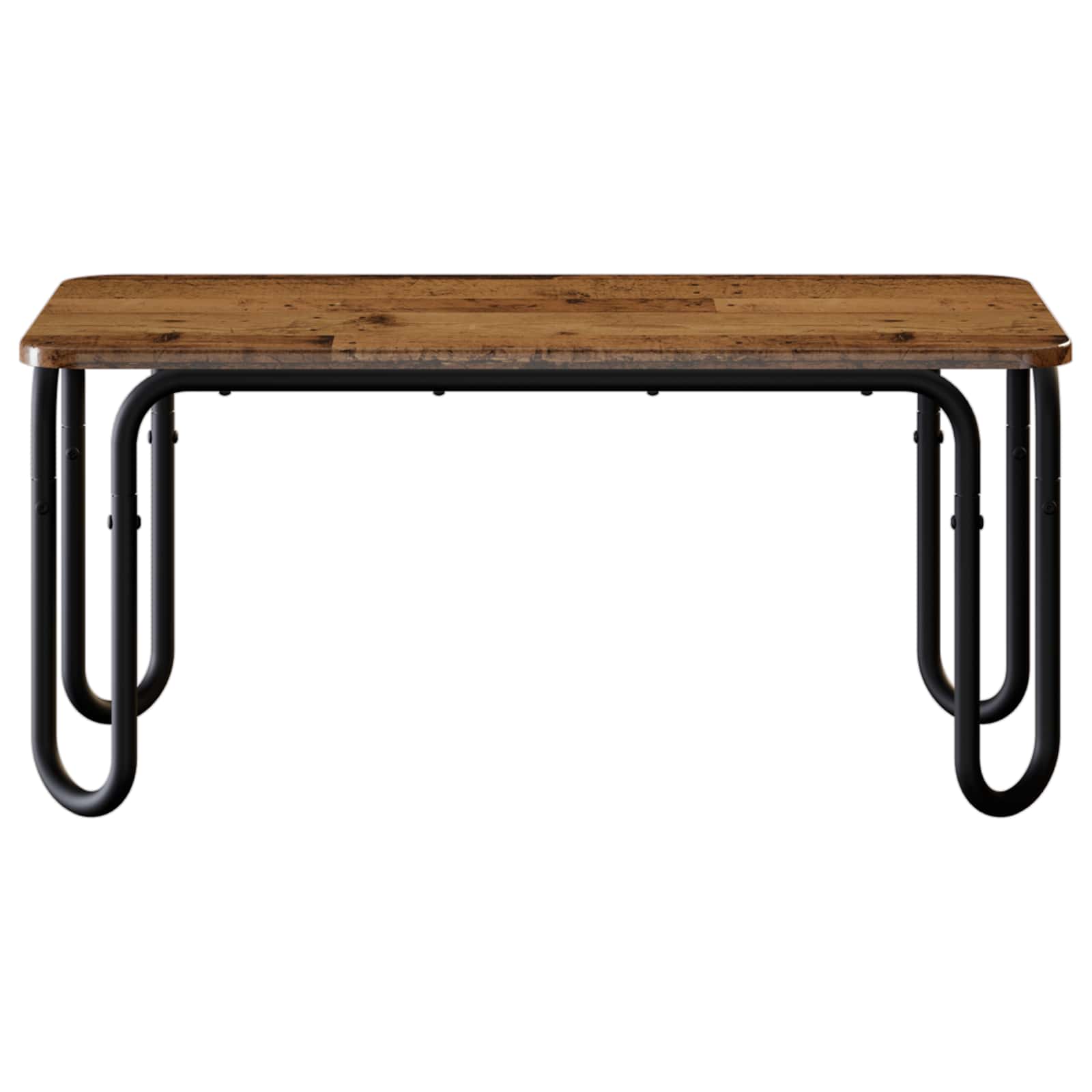vidaXL Stolik kawowy Stare drewno 79,5 x 40 x 36 cm