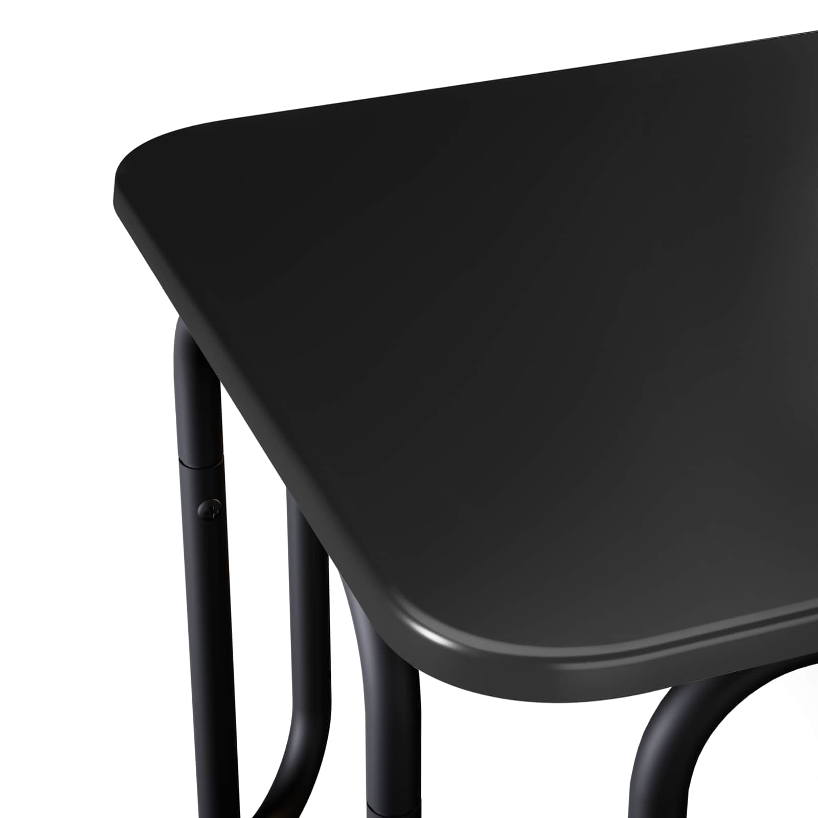 vidaXL Stolik kawowy Czarny 100 x 50 x 45 cm Drewno inżynieryjne