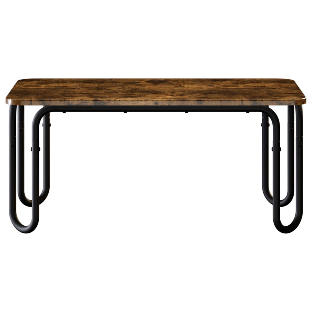vidaXL Stolik kawowy Dąb wędzony 100 x 50 x 45 cm Drewno inżynieryjne