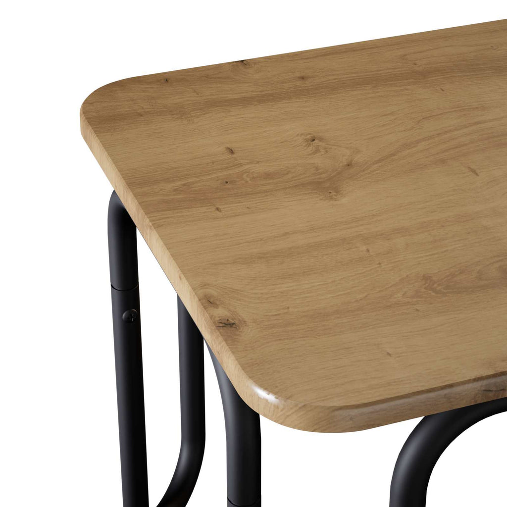 vidaXL Stolik kawowy Dąb artisan 100 x 50 x 45 cm Drewno inżynieryjne