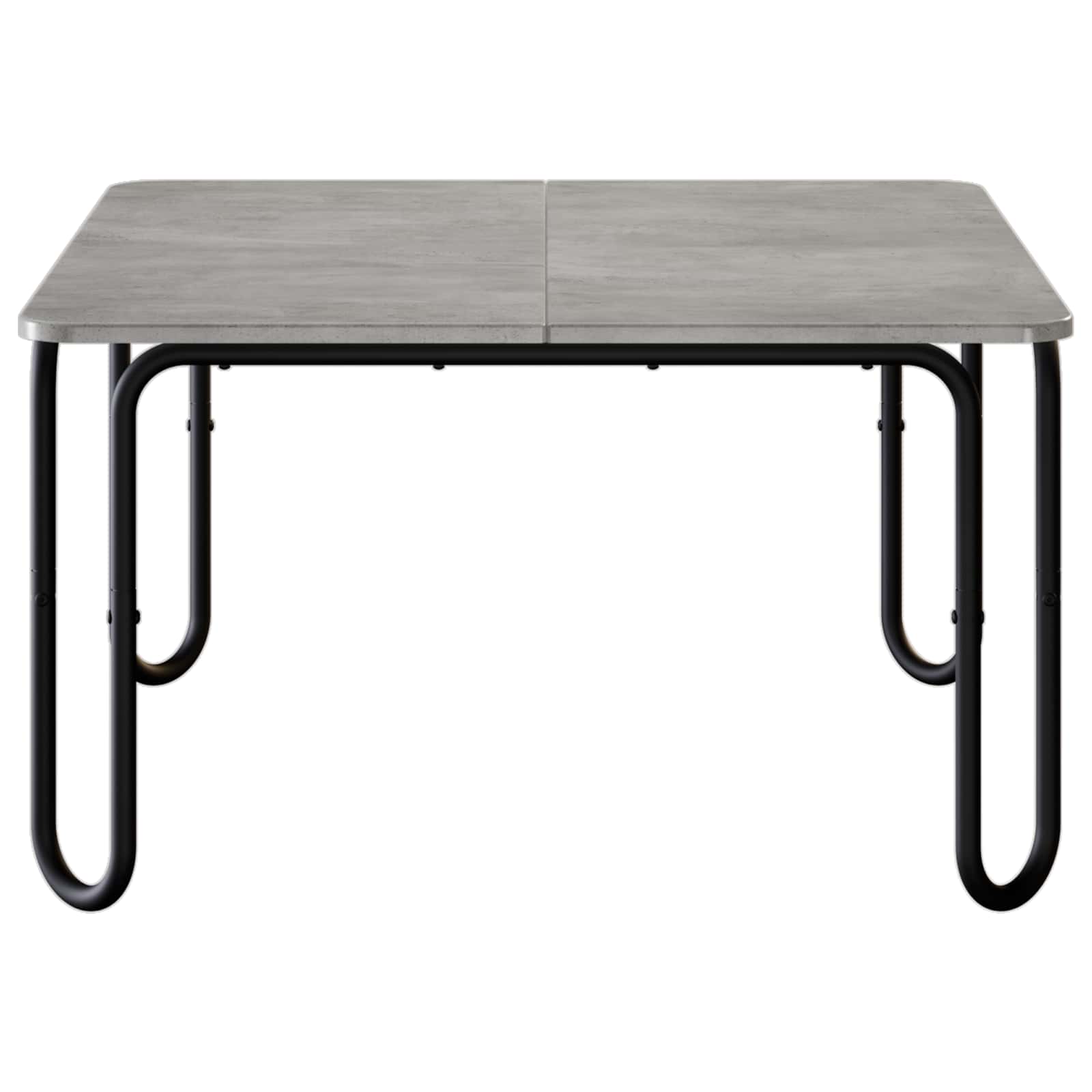 vidaXL Stolik kawowy Betonowy szary 79,5 x 79,5 x 45 cm
