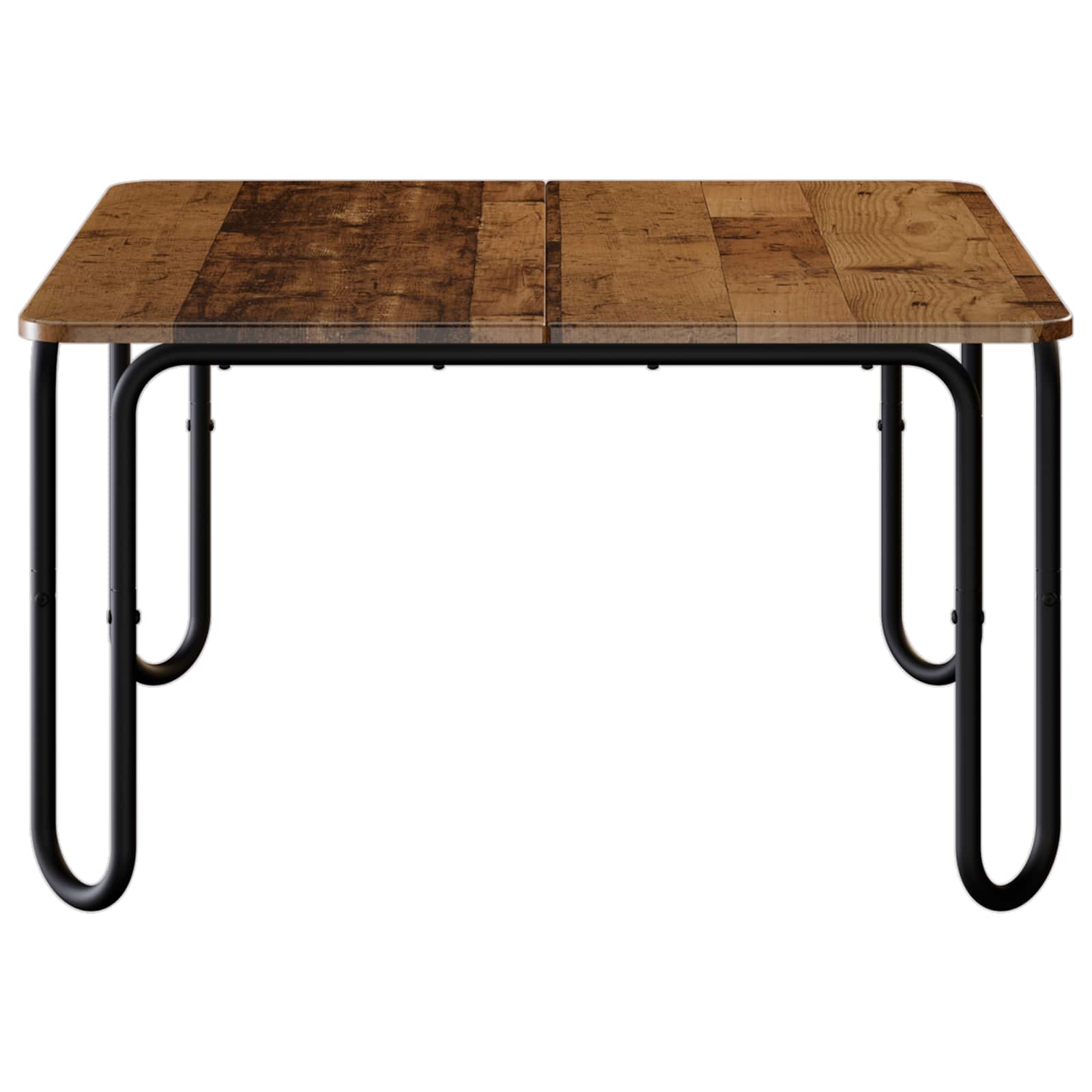 vidaXL Stolik kawowy Stare drewno 100 x 100 x 45 cm