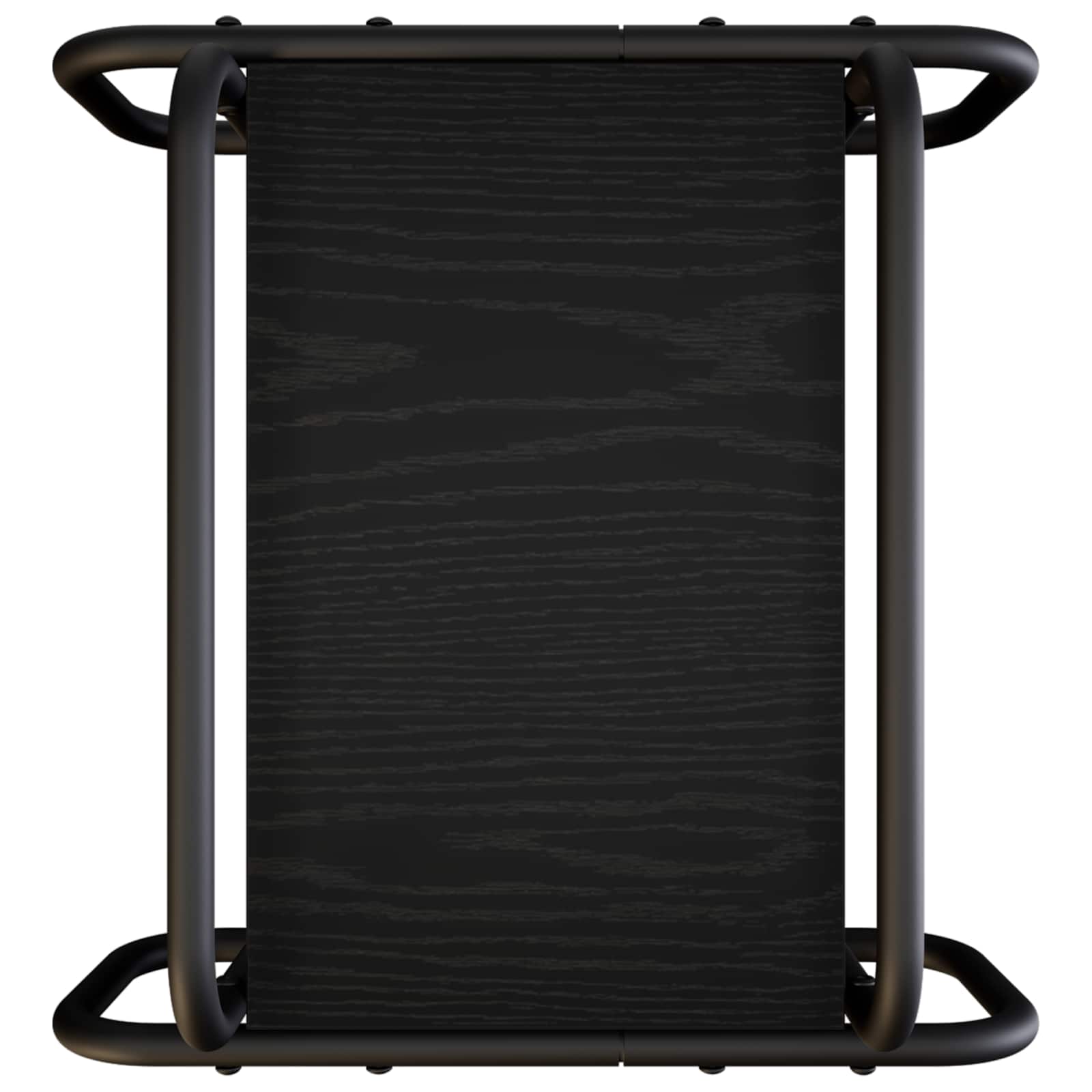 vidaXL Stolik kawowy Czarny dąb 40 x 40 x 51 cm Drewno inżynieryjne